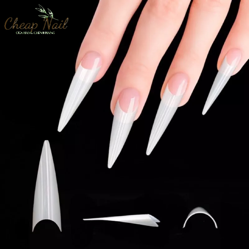 Móng tip nhọn, móng nối Hàn form nhọn - Cheap nail