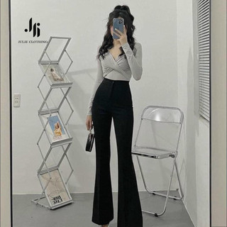 - Quần vải ống loe - Julie
