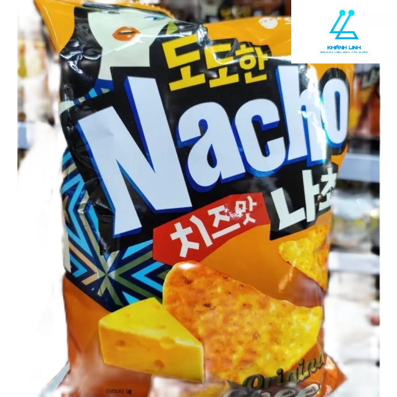 Bimbim snack nacho vị phô mai hàn quốc 92G - 나쵸 치즈맛