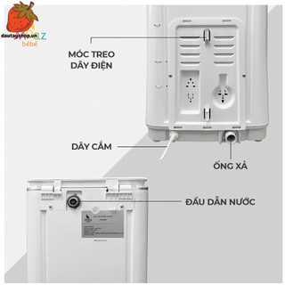 Máy giặt mini Moaz bébé MB036