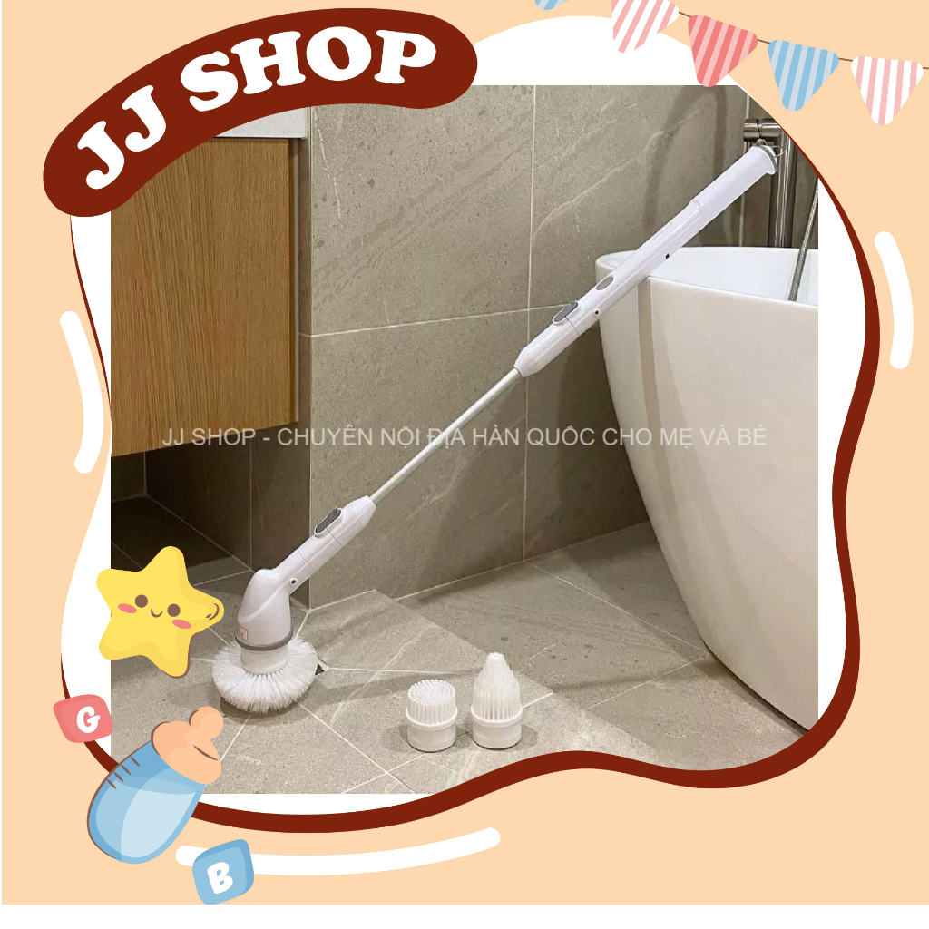 Máy Cọ Nhà Vệ Sinh Nhà Tắm Tự Động OHELLA NEOSPIN - Nội Địa Hàn Quốc