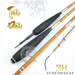  Cần câu tay Tiêu Diêu độ cứng 3H chuyên đánh cảm giác câu cá rô diếc cao cấp tặng ngọn phụ Đồ Câu Việt Bắc 