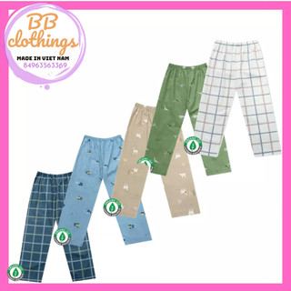 Quần thô Pyjama Mavarm cotton organic xuất Hàn