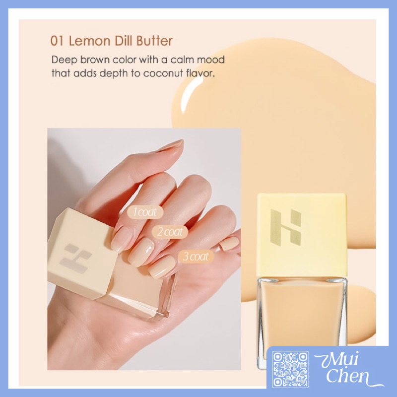 Sơn Móng Tay Xinh Xắn HOLIKA HOLIKA Nail Glaze 10ml [Butter&Better Collection]