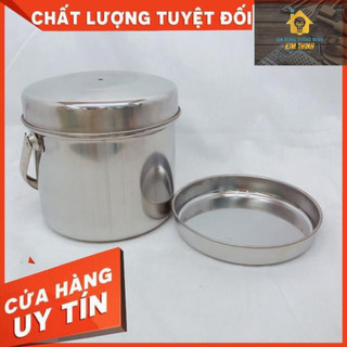 Cặp lồng inox giá rẻ ( 1 ngăn to + 1 ngăn nhỏ)