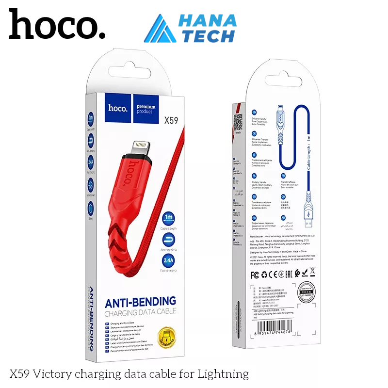 CÁP SẠC NHANH HOCO X59 Chính Hãng