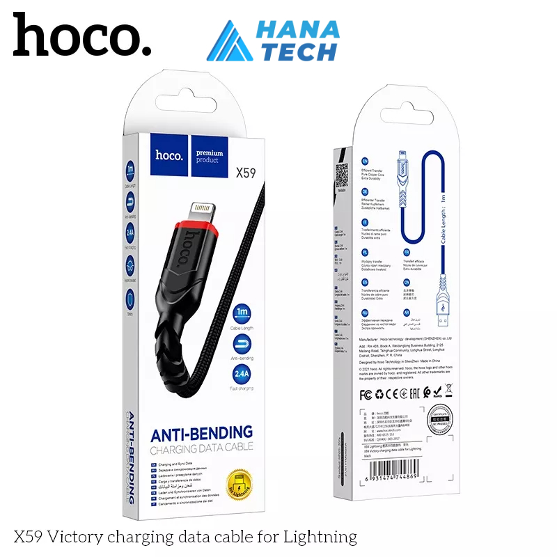 CÁP SẠC NHANH HOCO X59 Chính Hãng