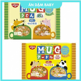 Mì mug nhật bản cho bé ăn dặm từ 1 tuổi, mì mug nissin