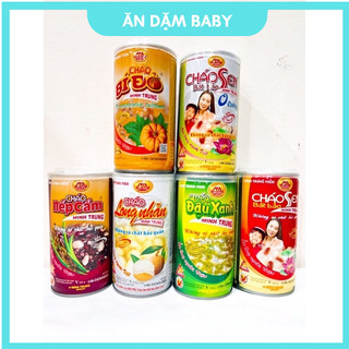 Cháo sen bát bảo minh trung ăn liền, dạng lon tiện lợi