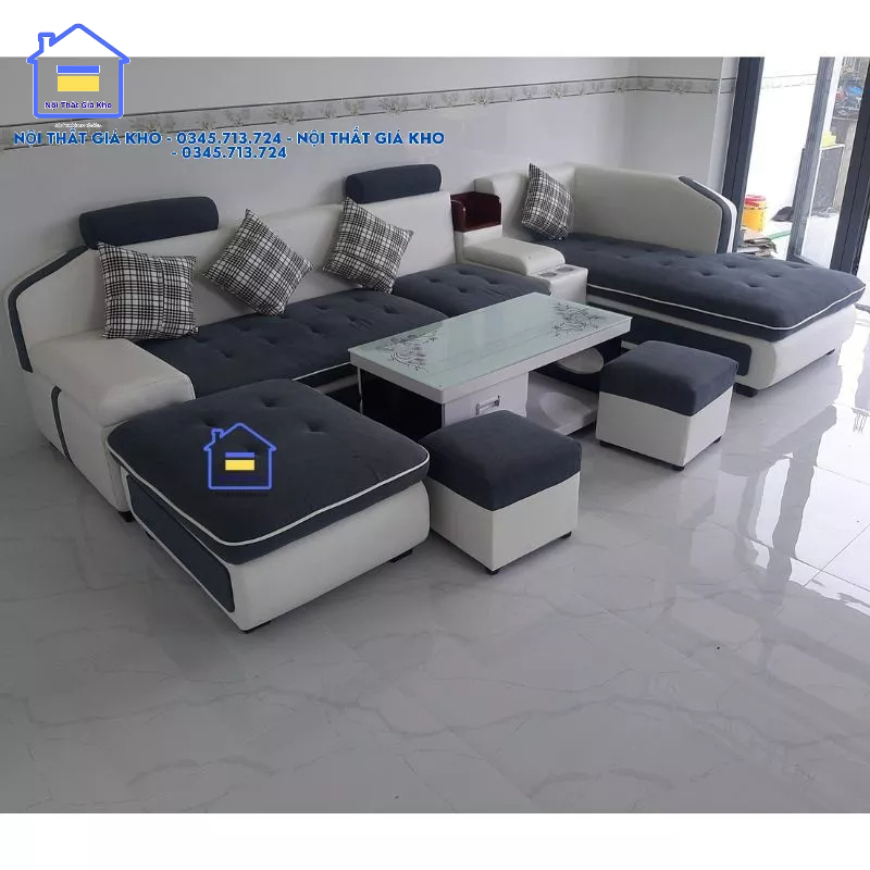 Sofa góc L hiện đại