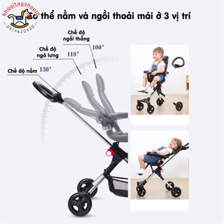Xe đẩy đảo chiều gấp gọn TOMORROW