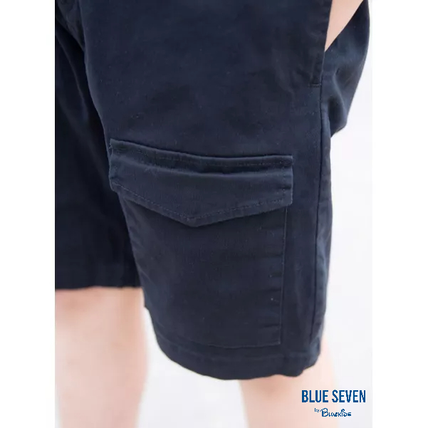 Quần Short BT kaki navy túi hộp