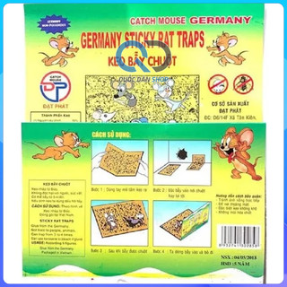 Keo dính chuột - keo bẫy chuột - hiệu quả diệt chuột cao