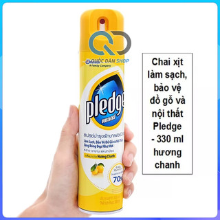 Chai xịt làm bóng và bảo vệ gỗ pledge 330mml