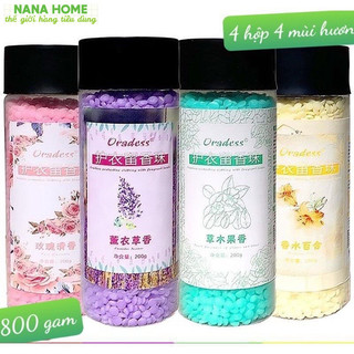 Viên Xả Thơm Quần Áo Nội Địa - Hạt Xả Thơm Làm Mềm Vải Hộp 200g 🍀🍁Viên Xả Vải siêu lưu hương, thơm cực lâu luôn