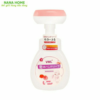 Nước Rửa Tay Nội địa Nhật tạo bọt Hình bông hoa độc đáo Hương Đào, Kiwi