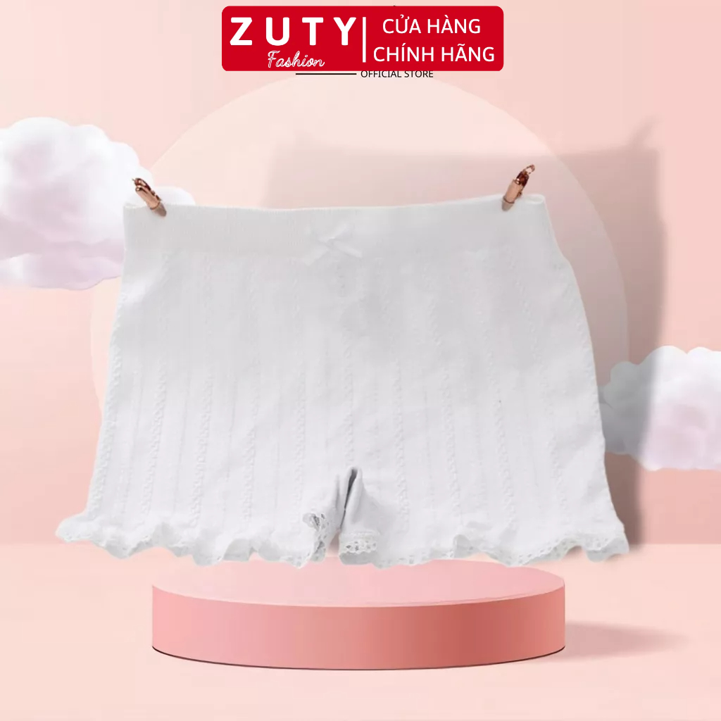 Quần mặc trong váy mặc ở nhà cotton co giản thun 4 chiều mềm không lộ khi mặc váy body ôm sát ZUTY FASHION Q450