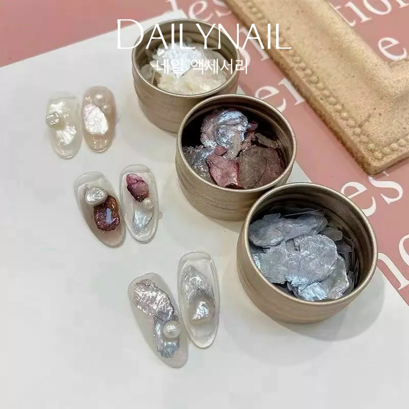Xà cừ giấy đính trang trí móng