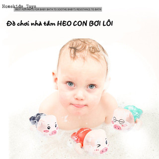 ĐỒ CHƠI NHÀ TẮM HEO CON BƠI LỘI CHẠY CÓT CHO BÉ