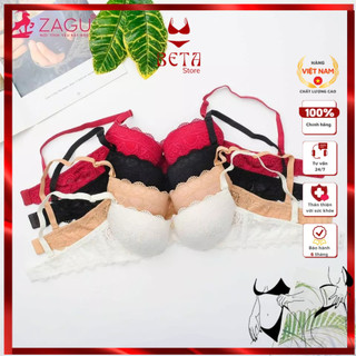 Áo Ngực nữ mút dày tạo khe cao cấp ZAGU 6101