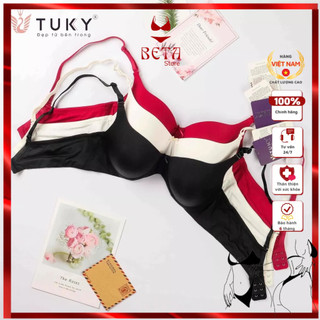 Áo Ngực Không Gọng, Mút Mỏng, Bản Lưng To TUKY 7801