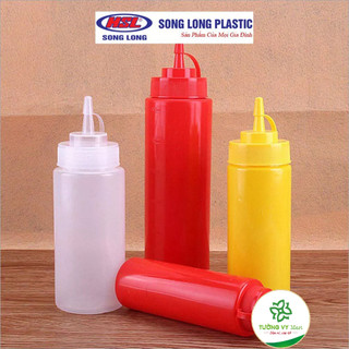Chai đựng tương ớt nhựa Song long