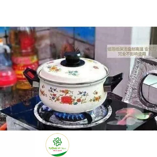 Giấy bạc lót bếp ga combo 10 miếng