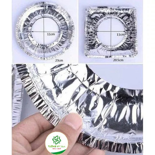 Giấy bạc lót bếp ga combo 10 miếng