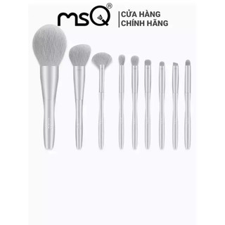 Bộ cọ trang điểm MSQ 9 cây Joint Silver