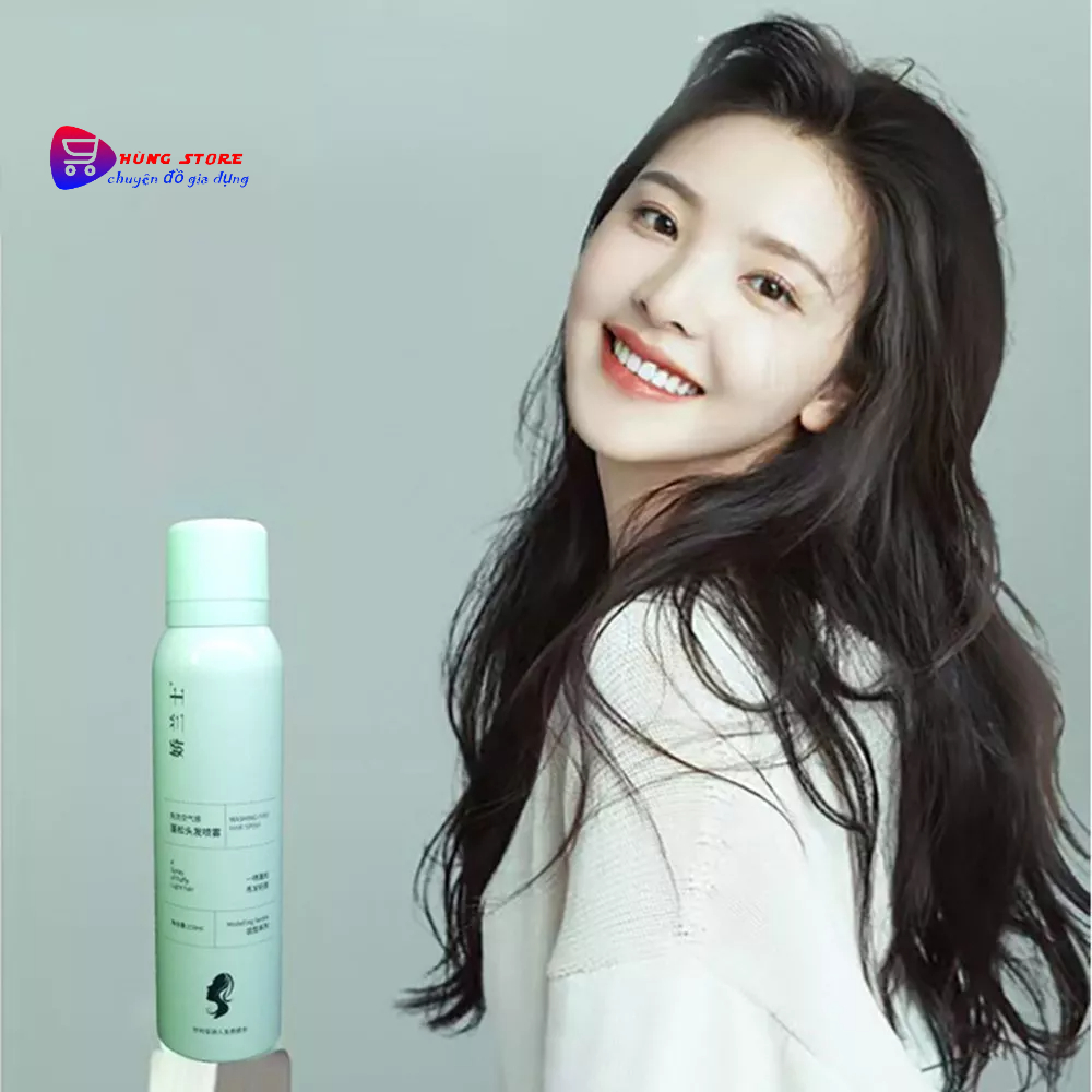 chai xịt tóc , gội xịt gội khô thần tốc Spes