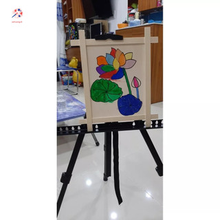 Tranh gỗ tô màu 27 x 22 tặng Sơn acrylic 8 màu + 1 cọ giúp bé phát triển năng khiếu hội họa
