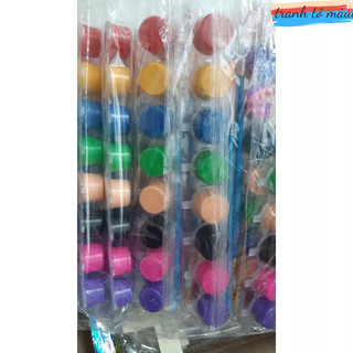 Màu Acrylic Tặng Kèm Cọ Vẽ