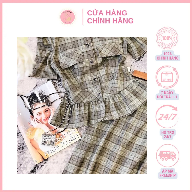 Set đầm G466 dáng peplum công sở BIGSIZE chất đẹp sang chảnh - GEM Fashion