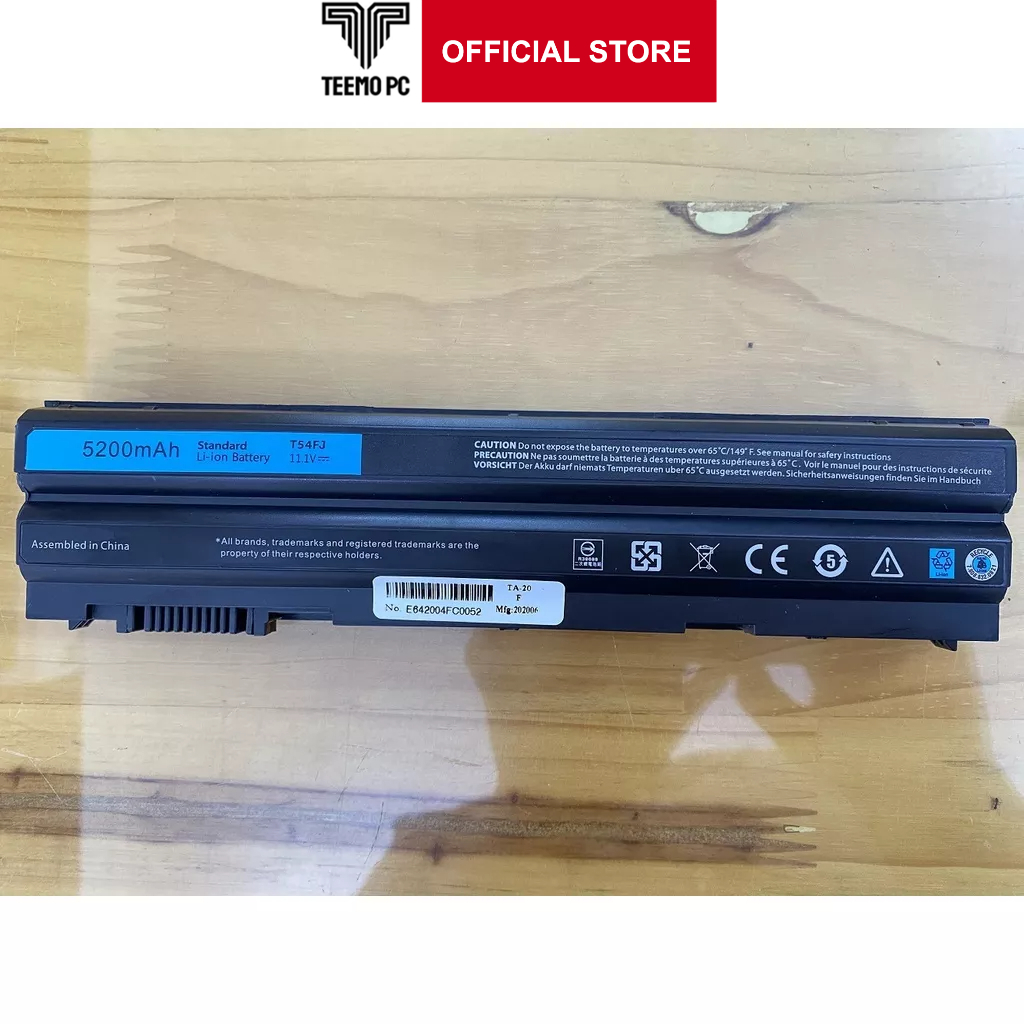 Pin Cho Laptop Dell Inspiron 14R 5420 7420 15R 5520 7520 17R 5720 7720 - Hàng Zin New Seal TEEMO PC TEBAT1440