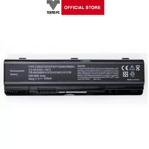 Pin Cho Laptop Dell Vostro 1014 1015 1088 A840 A860 - Hàng Zin New Seal TEEMO PC TEBAT623