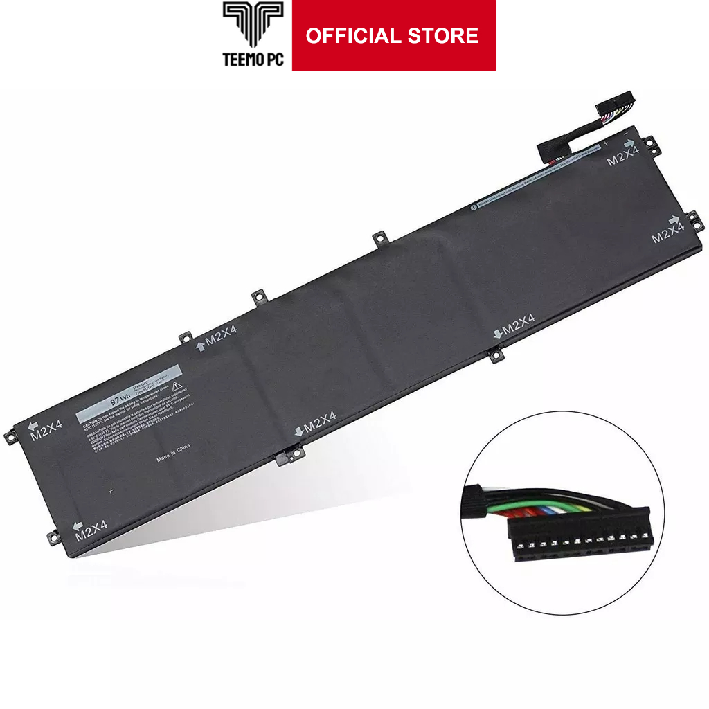 Pin Cho Laptop Dell Xps 15 9570 Precision 5520 5530 6Gtpy 97Wh - Hàng Zin New Seal TEEMO PC TEBAT799