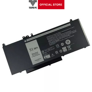 Pin cho laptop dell latitude e5250 e5450 e5550 e5270 e5470 e5570 51w g5m10 - hàng zin new seal teemo pc tebat474