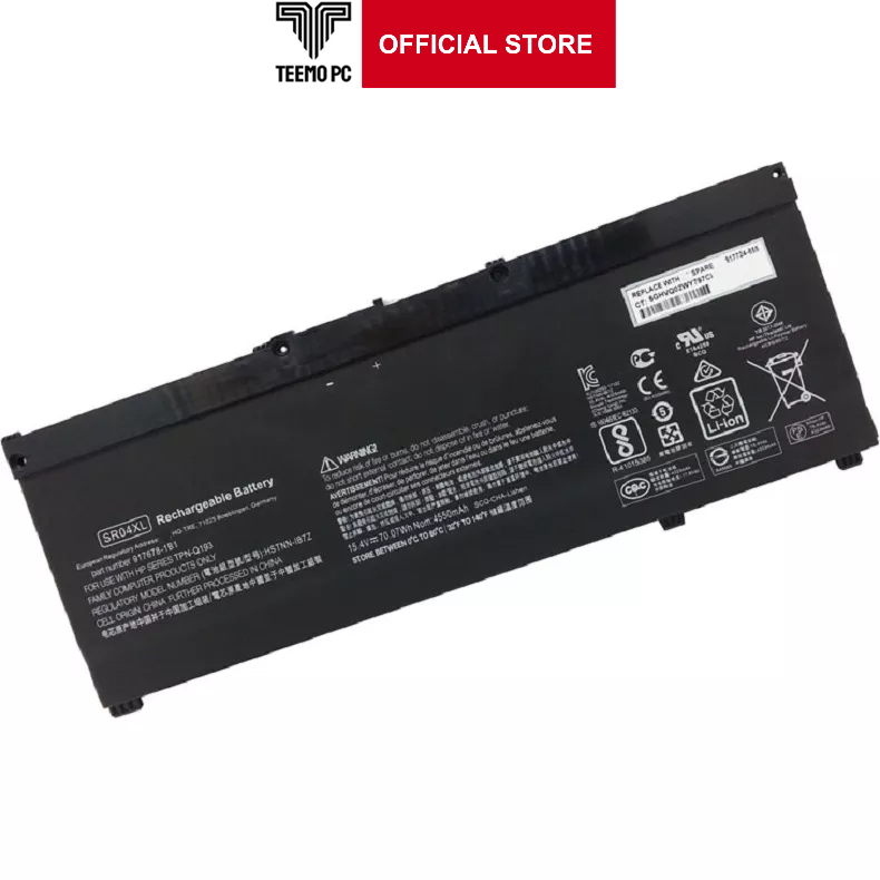Pin Cho Laptop Hp Pavilion 15-Cb Series Hp Pavilion 15-Cb504Tx Hp Pavilion 15-Cb503Tx - Sr04Xl TEEMO