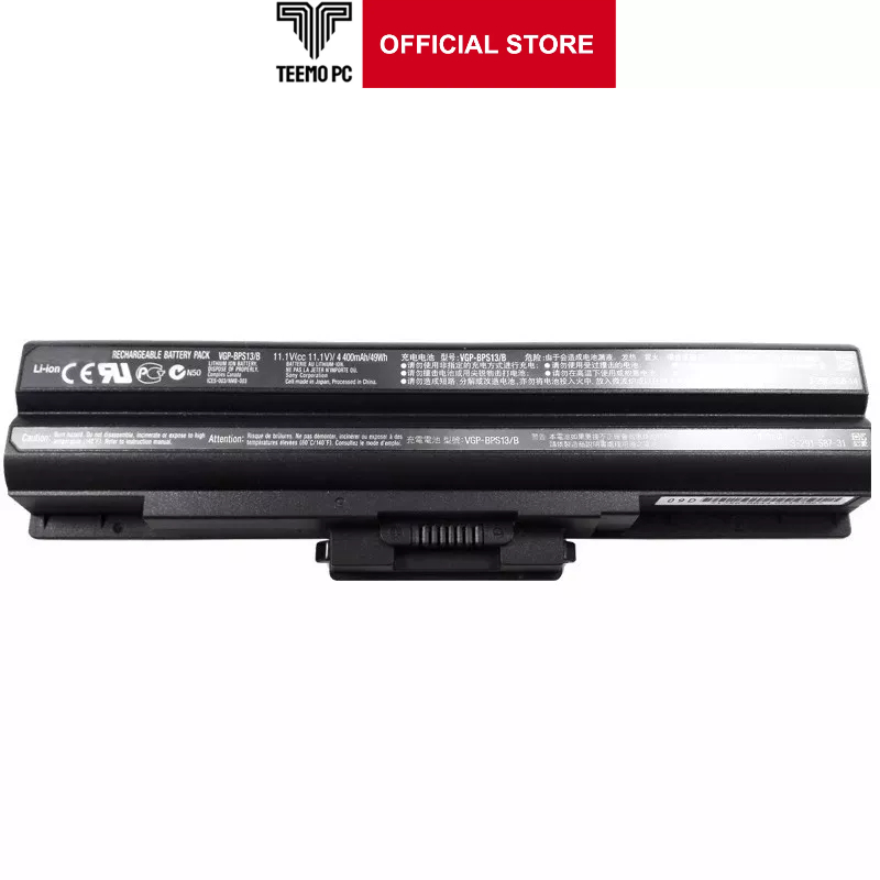 Pin Cho Laptop Sony-Bps13 - Hàng Zin New Seal TEEMO PC TEBAT558