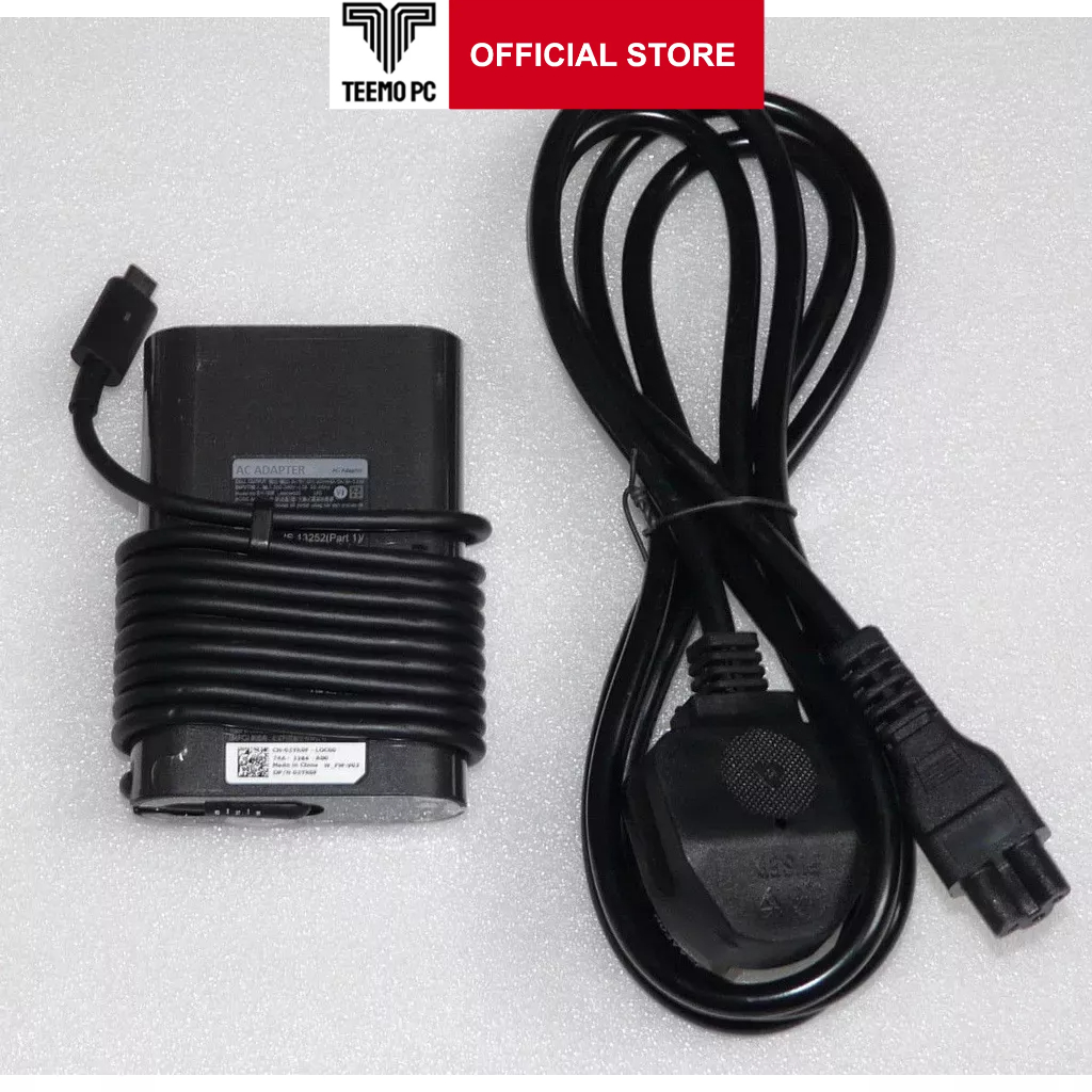 Sạc Cho Laptop Dell Xps 13 9300 Usb-C Type C - Hàng Zin New Seal TEEMO PC TEAC604