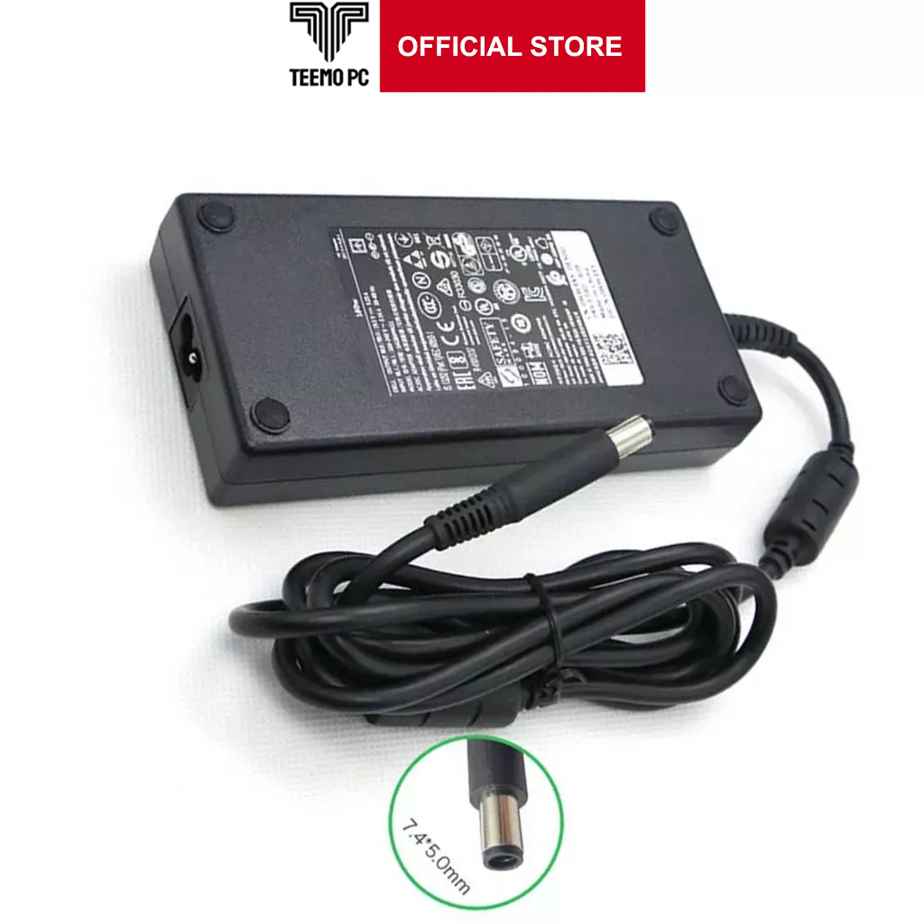 Sạc Cho Laptop Dell Precision M4700 M4800 M6400 M6600 M6700 Adapter 19.5V - 9.23A - Hàng Zin New Seal TEEMO PC TEAC1457