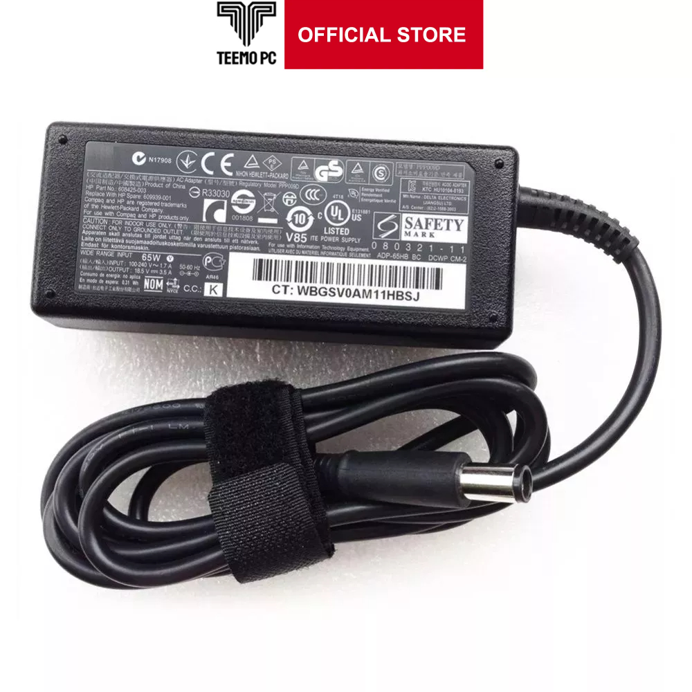 Sạc Cho Laptop Hp Probook 4430S Adapter 18.5V-3.5A 19V-4.74A - Hàng Zin New Seal TEEMO PC TEAC840