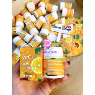 Detox xổ mỡ VitC+++ 14 viên