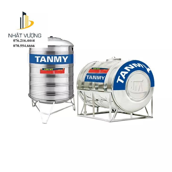 Bồn chứa nước TÂN MỸ inox 1000L chính hãng