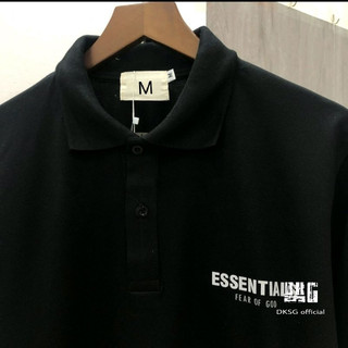 áo thun cổ trụ mẫu essentials, chất liệu cá xấu cotton co giãn 4 chiều , không xù lông , hình in chất liệu decal cao cấp