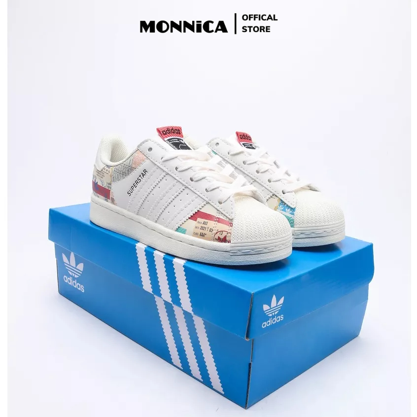 Giày thể thao Adidas Clover Superstar Kentaro Okawara - Giày Sneakers Adidas Mũi Sò Nam Nữ Bản Mới Nhất Full Box Bill