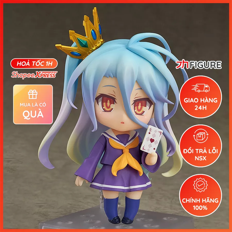 Mô Hình Nendoroid 653 - No Game No Life - Shiro (Good Smile Company) chính hãng Nhật Bản