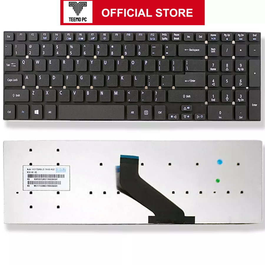 Bàn Phím Cho Laptop Acer Aspire 5830 - Hàng Zin New Seal TEEMO PC KEY1317