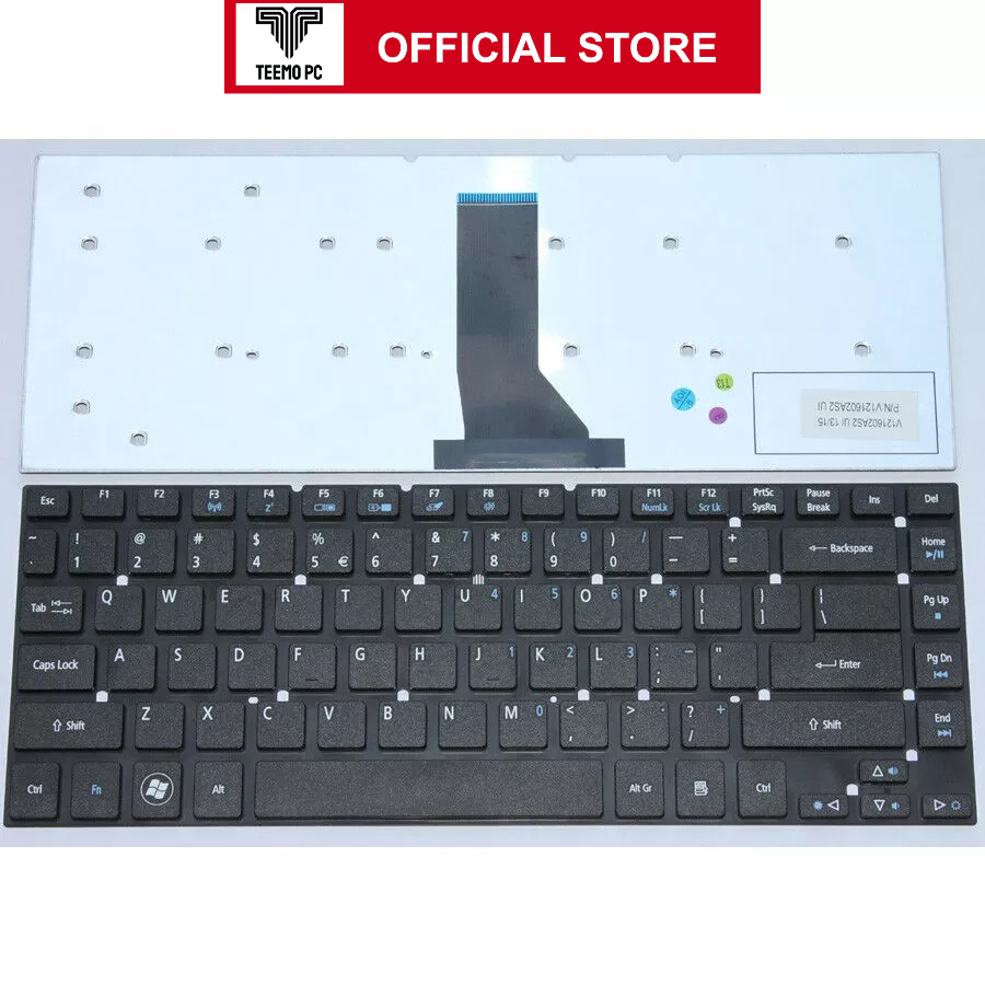 Bàn Phím Cho Laptop Acer Aspire V3-431 V3-471 V3-471G - Hàng Zin New Seal TEEMO PC KEY1171