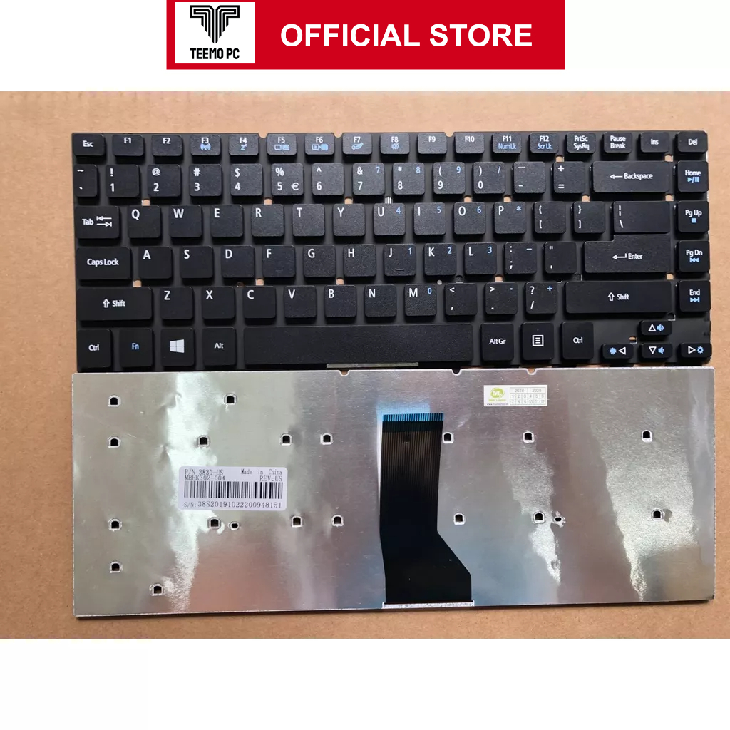 Bàn Phím Cho Laptop Acer Aspire V3-471 - Hàng Zin New Seal TEEMO PC KEY1116